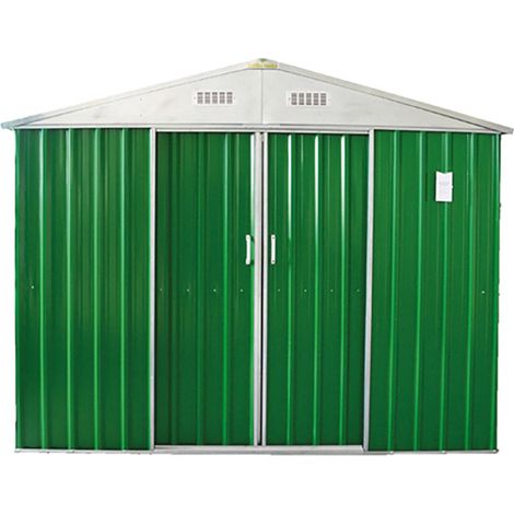 CASA CASETTA BOX PORTA ATTREZZI GIARDINO 0,27mm RIPOSTIGLIO 187x172x194cm (1/4)