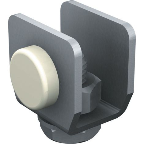 Butoir pour porte à déplacement droit HERCULE® - MANTION Pour rail 9010 90 Galvanisé A visser