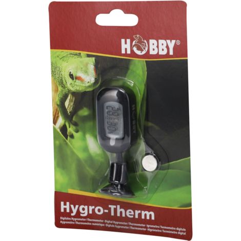 Hobby Hygro-Therm, Digitales Hygrometer / Thermometer für Terrarien