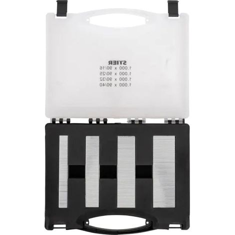 [NEUWERTIG] B-Ware Stier Heftklammern Klammern Set Handwerkerkoffer Typ 90 Sortiment 16/25/32/40 Mm