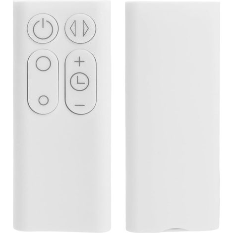 Replacement Remote Control Compatible with Dyson AM07 AM06 AM08 Purifier Fan - Infrared, White, Easy Installation Without Programming, CR2032 Battery Not Included, Control (1/5)