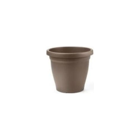 VASO 'VERONA' Ø 35x29h cm - Colore avana