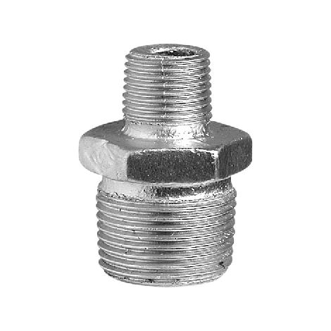 NIPPLE RIDOTTO ZINCATO MM 3" x 2"