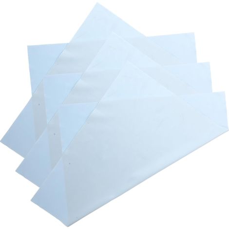 3pièces Chiffon Nettoyant pour Lunettes Écrans et Appareils Réutilisable Traces de Doigts et Gras (1/5)