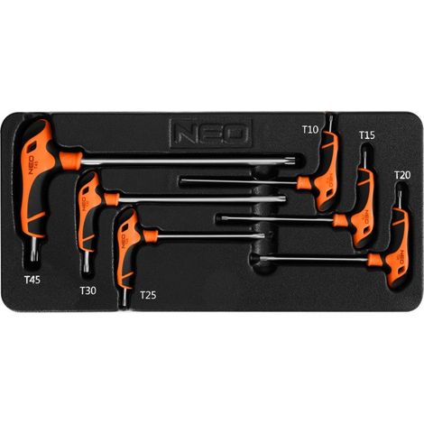 Clés Torx 6 pièces à insérer (1/5)
