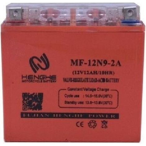 Trade Shop - Batteria Ermetica Ricaricabile Mf-12n9-2a 12v Gruppo Continuità Giocattoli -