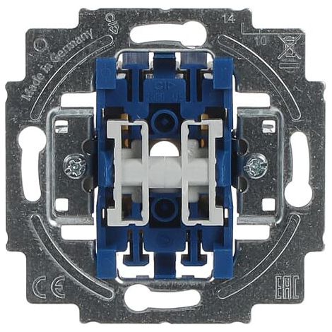 Busch-Jaeger Inserto de interruptor basculante Conexión en serie para 2 balancín(es) 16 A (2400/5 US), 2CKA001012A2233