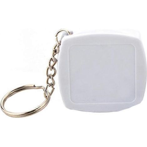 Mètre ruban métallique de 2 m avec porte-clés, outil de mesure portable et rétractable. (1/5)