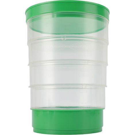 Germoir rond empilable performant gain de place plastique alimentaire 6 pièces cuisine (1/5)