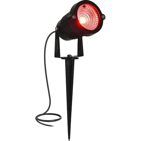 Projecteur LED de jardin avec alimentation étanche IP66 5W 12V couleur (1/5)