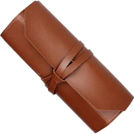 Sac à outils enroulable en cuir, organiseur de clés, organiseur multifonction, sac à outils enroulable, petit sac à outils manuel (1/5)