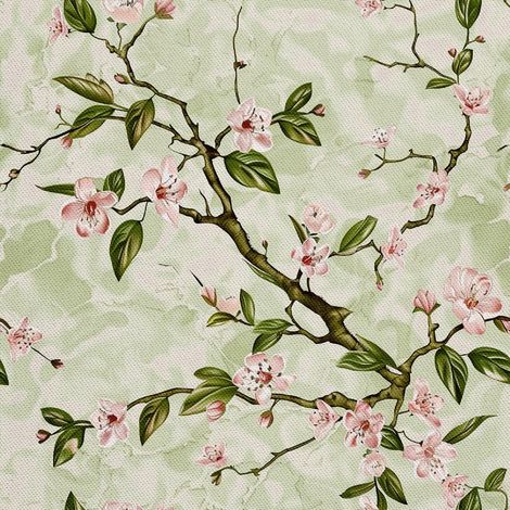 Tela decorativa para exteriores Oxford - Motivo primaveral I DX7306 (1/5)