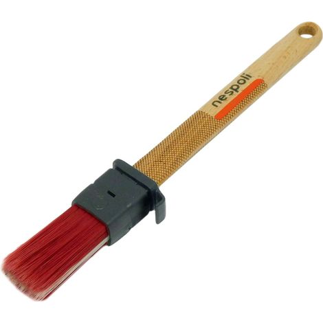 Pinceau de Peinture Plat ZeroLoss S 25 mm pour Vernis à Eau et solvant, pinceaux à Peinture pour Objets de Bricolage, pinceaux de Peinture poignée Ergonomique Laser Tactile, sans Perte de