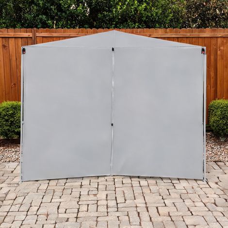 Tonnelle de jardin coloris gris clair 300 x 200 x 1 cm (1/5)