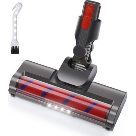 Testina compatibile con gli aspirapolvere V7, V8, V10, V11 e V15. Testina di ricambio a turbina con 4 luci LED e rullo morbido per tappeti e pavimenti duri (1/4)