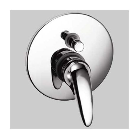 MONOCOMANDO DOCCIA INCASSO CON DEVIATORE REVE  Cromo     EURORAMA