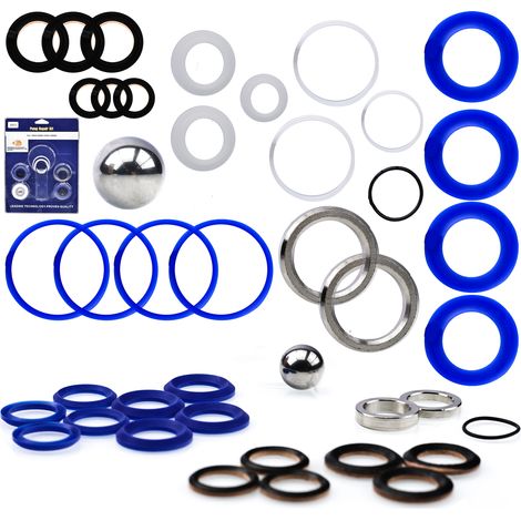 Rosfix Set Reparatursatz 248213 – Für Airlessgerät Graco Ultra Max II, Ultimate MX II 1095/1595, GMax 5900/10000  Hochwertige Komponenten  Langlebig & Präzise  Wartungszubehör