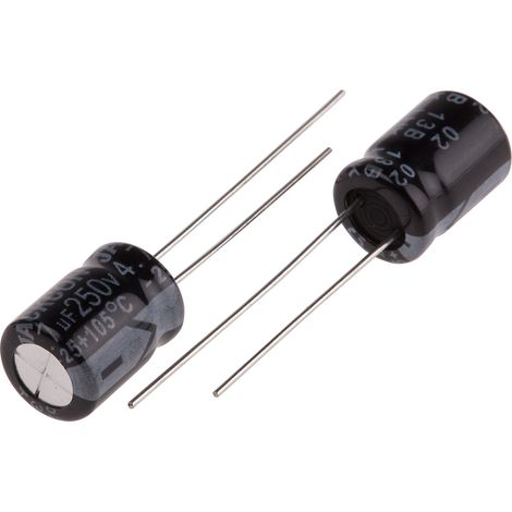 Condensateur RS PRO 4.7µF, 250V c.c.