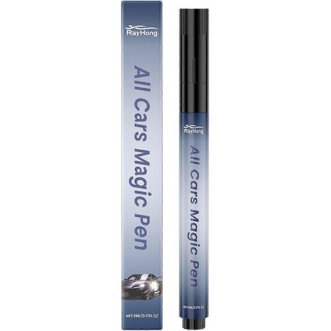 Stylo magique pour enlever les rayures de voiture, solution rapide pour les rayures et les dommages à la peinture, convient à toutes les couleurs de voiture. (1/5)