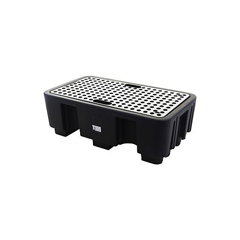 Cubeta colectora de PE para 2 bidones de 200 l  capacidad de