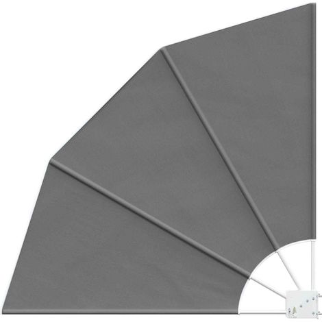 Schermo di Privacy per balcone Paravento per Balcone 140 x 140 cm Poliestere (1/5)