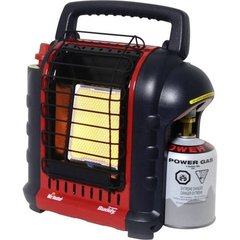 [GEBRAUCHT] B-Ware Mr. Heater Portable Buddy Heater, 9K Btu, Propane, Red-Black, 1 Pack (1/2)