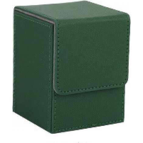 BEBUSINGOTO Yugioh Kartenaufbewahrungsbox mit Hüllen, 100+ Ordner, Grün (1/2)
