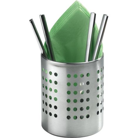 Escurridor de utensilios de cocina plateado (1/5)