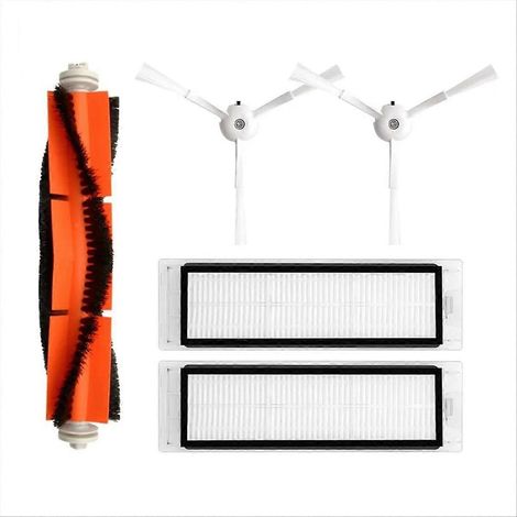 Rouleau brosse latérale HEPA remplacement de filtre pièce accessoires (1/5)