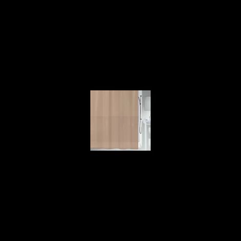 RIDEAUX DE DOUCHE PEVA BIO CAPPUCCINO 180X200 (1/4)