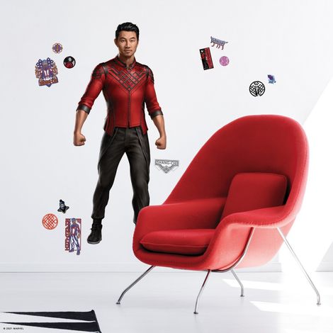 Stickers mural chang chi la légende des 10 anneaux Marvel (1/5)