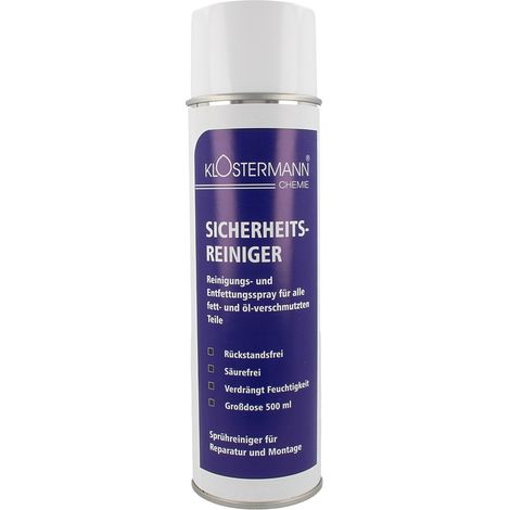 Sicherheitseiniger-Spray 500 ml - Klostermann Chemie 886