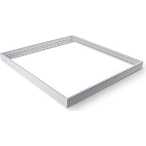 Aufputzrahmen für 60x60 weiße Kassettenpaneele Videx Panel