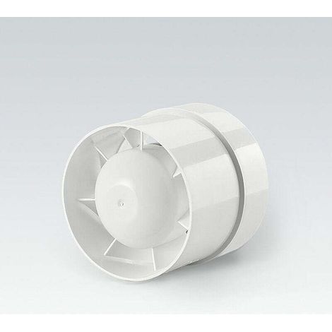 Extracteur d'air axial écoénergétique 100 mm 12 W/130 m³ pour conduits intégrés : salle de bain, cuisine, cave (1/4)