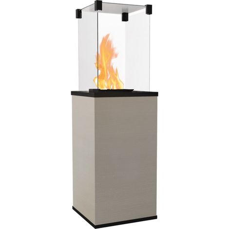 KRATKI Gaskamin PATIO Quarzstein Filo Oro Gasheizgerät 4-8,2 kW (1/5)