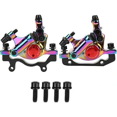Convient pour les roues avant et arrière des vélos HB-100, en alliage d'aluminium, avec freins à disque hydrauliques (couleur au choix). Compatible avec les vélos de montagne et de route. (1/2)