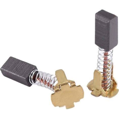 Juego de escobillas de carbón compatibles para taladros inalámbricos DV14DSL, DV14DL, DS18DSL, DS18DSAL, DS18DMR, DS18DL, DS14DSL, DS14DSAL y DS14DMR (1/4)