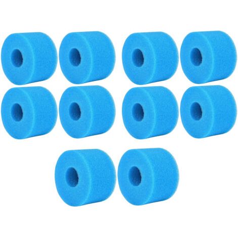 Éponge Filtrante Type S1, Cartouche de Filtre en Mousse, Mousse pour Filtre Piscine, Réutilisables et Lavables, Filtre en Mousse pour Spa, Piscine (1/5)