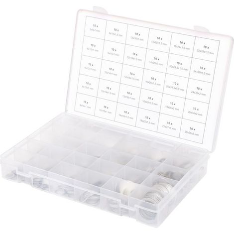 KS Tools Sortiment Alu-Dichtringe, M5-28, 300-tlg - 970.0160