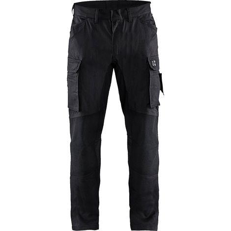 Pantalon de travail inhérent retardant flamme stretch 1486 - Noir XS - FR(38) - SE(C44) - Standards