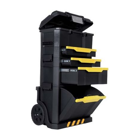 MOBILE PORTAUTENSILI 3 IN 1 SU RUOTE STANLEY CM 48X34 H.CM 86 179206
