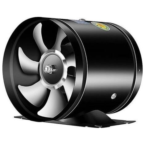 Pair ZVD-Tuyau ventilateur d'extraction ventilateur d'air tuyau en métal Ventilation ventilateur d'extraction Mini extracteur salle de bai ns toilette ventilateur mural ventilateur de conduit - (1/4)