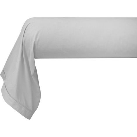 Taie de traversin percale de coton peigné "Julian" Coton Pur