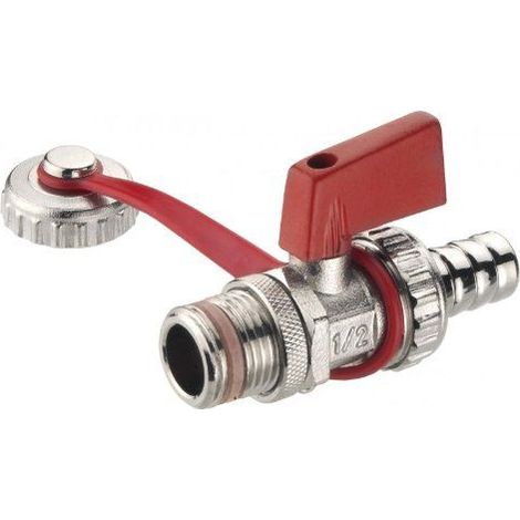 Cornat T593549 Robinet a Boisseau spherique kfe, nickele, 1/2''