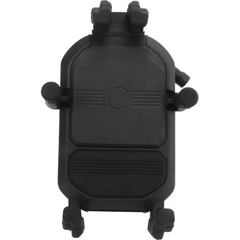 Support de téléphone portable pour moto, en alliage d'aluminium, chargement sans fil 12 V 15 W, support réglable avec amortisseur de chocs (1/5)