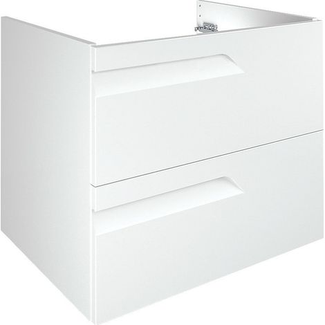 Caisson 2 tiroirs 80cm Ancomalin - Anconetti - Blanc (1/2)