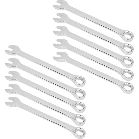 Jeu de 10 clés mixtes à double tête de 11 mm pour réparation (1/5)
