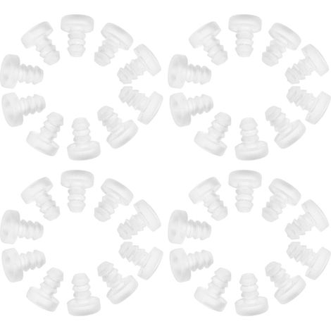 Patins antidérapants en caoutchouc pour meubles et sols, lot de 50, (1/5)