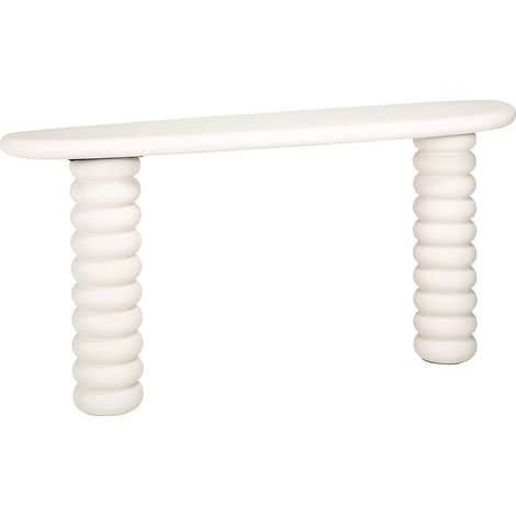 Console élégante Bloomstone éco-design - Blanc cassé (1/5)