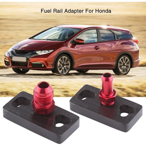 Adaptateur de régulateur de pression de rampe d'injection 1/8 NPT pour Honda avec raccords (1/5)